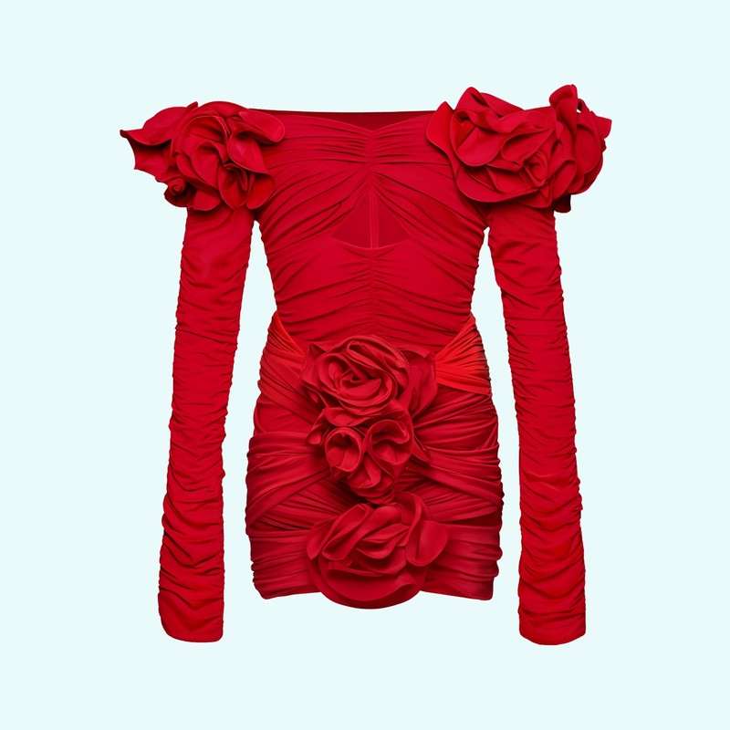 Three-dimensional flower hollow