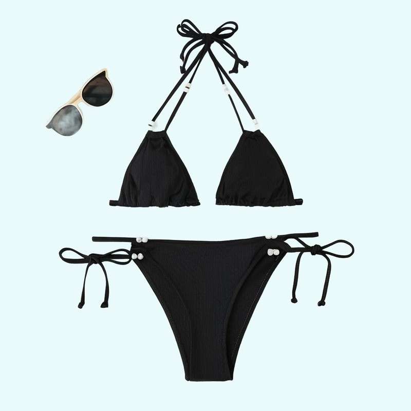 Tie-Up Neck Bikini