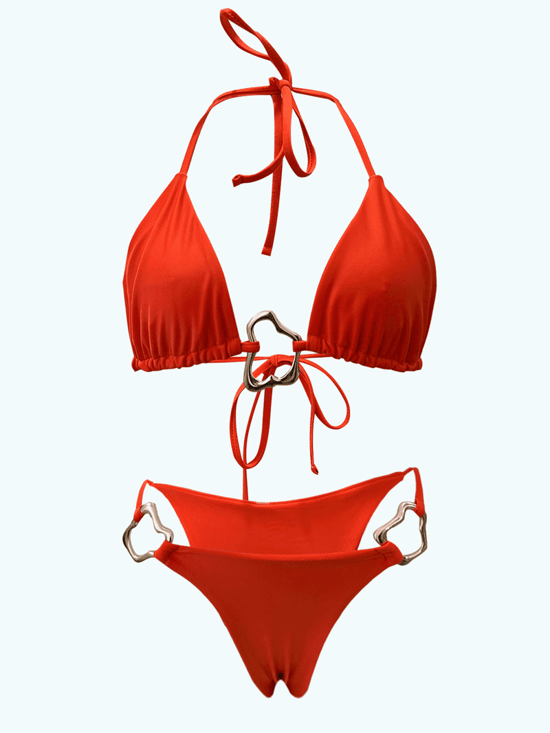 Red Strap Sexy Bikini