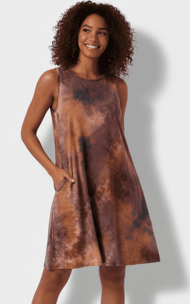 Aqua gauze button-front mini beach cover-up with ruffle sleeves and tiered hem